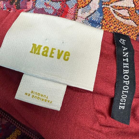 Maeve By Anthropologie Golden Bliss Floral Pencil Skirt - Picture 5 of 6